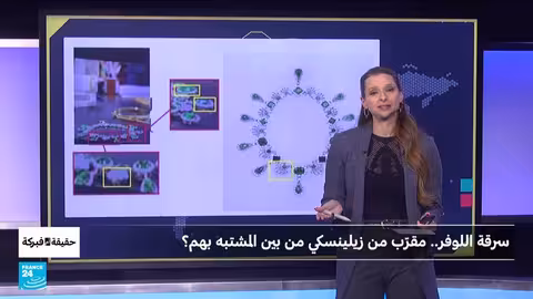 فبركة فيديو يربط سرقة اللوفر بقضية فساد في أوكرانيا