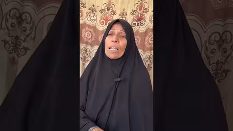 نازحة فلسطينية تصف معاناتها بعد النزوح من شمال غزة