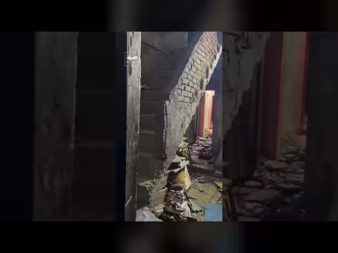 وفاة أربعة مصريين إثر انهيار عقار سكني بحدائق القبة بالقاهرة