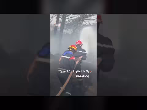 الجزائر تقر عقوبة الإعدام لمفتعلي حرائق الغابات