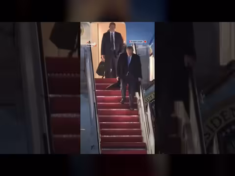 ترمب يعود إلى واشنطن بعد حضوره كأس الرؤساء للغولف في شيكاغو