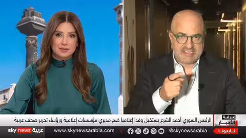 لقاء الرئيس الشرع وفدًا إعلاميًا عربيًا يناقش قضايا سوريا