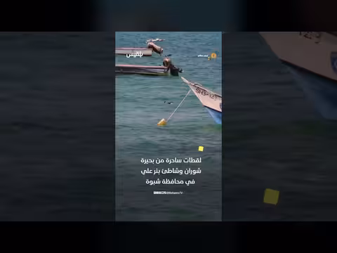 مناظر طبيعية من بحيرة شوران وشاطئ بئر علي