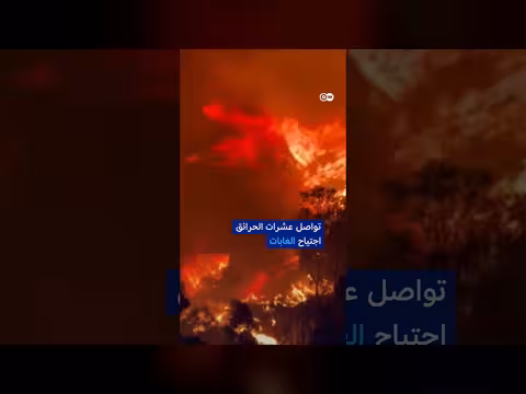 فرنسا تطلب المساعدة بسبب حرائق الغابات