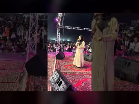ماريا قحطان في أداء حبوب حبوب لا تغضب
