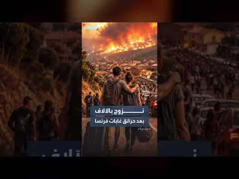 إجلاء أكثر من 10 آلاف شخص في فرنسا بسبب حرائق الغابات