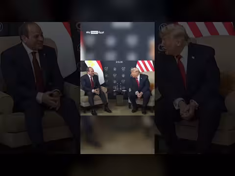 السيسي يمازح ترامب حول عدم تناول العشاء