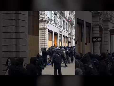 عمليات نهب تستهدف متجراً فاخراً وسط ليون الفرنسية