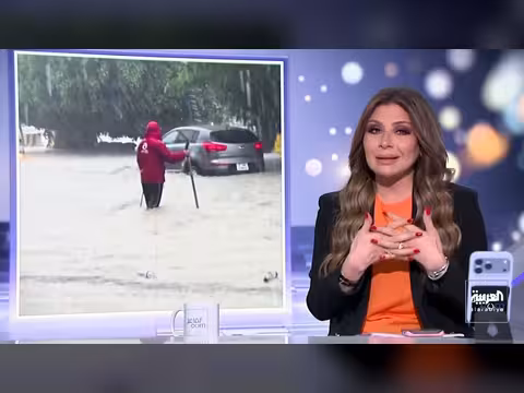 سيول جارفة تغرق العاصمة الليبية طرابلس
