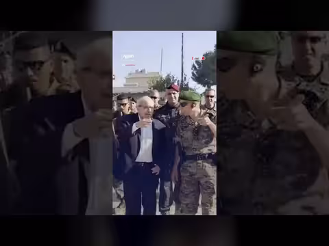 رئيس الحكومة اللبنانية يصل زوطر الغربية