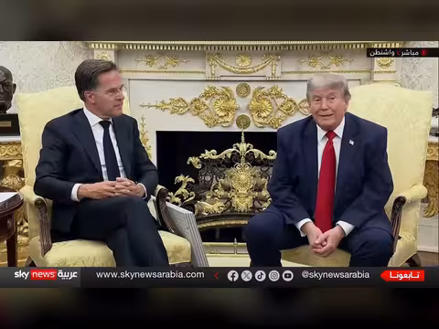 ترامب يهدد إيران وينتقد الناتو