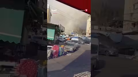 أضرار في مباني حيفا بعد هجوم صاروخي إيراني