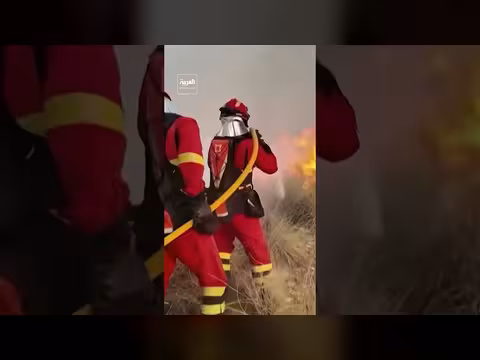 حرائق واسعة وشح مائي في أوروبا