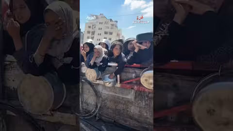 أوضاع إنسانية صعبة لنازحين فلسطينيين في غزة