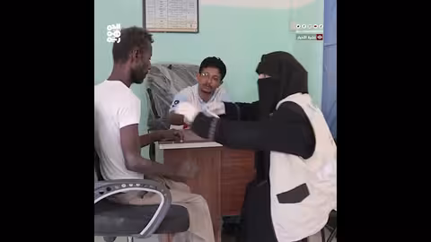 الهلال الأحمر الإماراتي يقدم خدمات طبية ل560 شخصاً في حضرموت