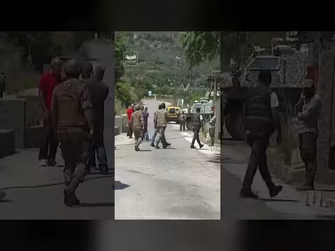العربية ترافق دورية للجيش اللبناني في قرى الجنوب