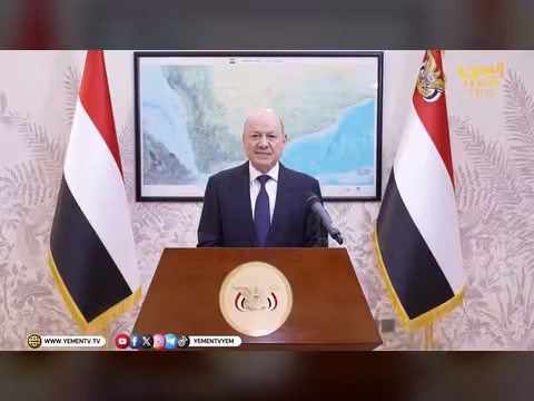 رئيس مجلس القيادة يدعو إلى التحام وطني