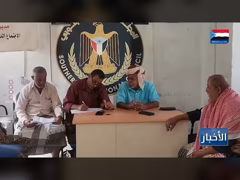 رئيس انتقالي يافع رصد يبحث تحضيرات المليونية مع الهيئة العسكرية