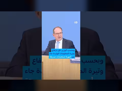 ألمانيا ترفع تصنيف التهديد الأمني إلى مستوى مرتفع
