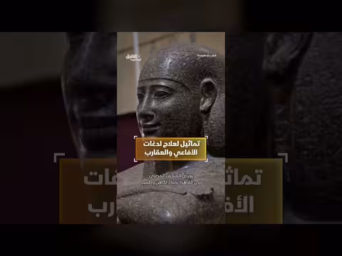 تماثيل قديمة استخدمت لعلاج لدغات الأفاعي والعقارب في الحضارات القديمة