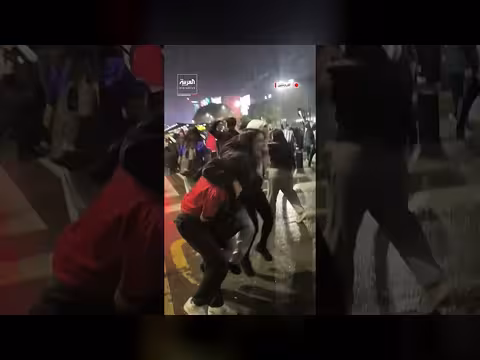 احتفالات في بوينس آيرس بعد تأهل الأرجنتين لنهائي كأس العالم
