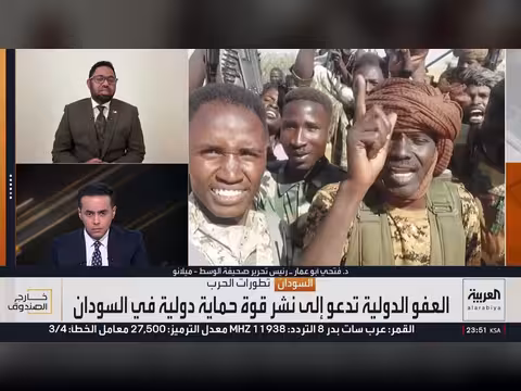 مواجهة على الهواء حول جرائم الدعم السريع