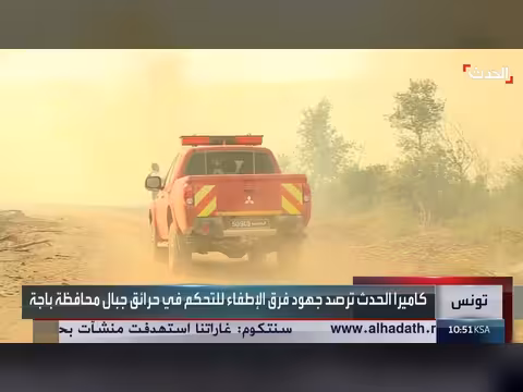 حرائق في تونس بسبب موجة حر قاسية