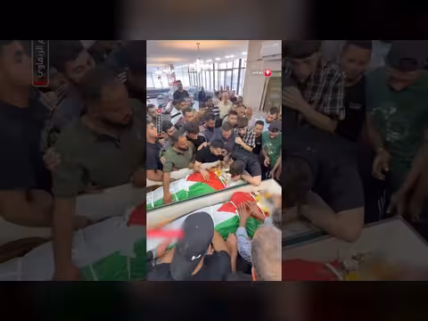 وداع مؤثر لفلسطينيين قتلا شرق رام الله