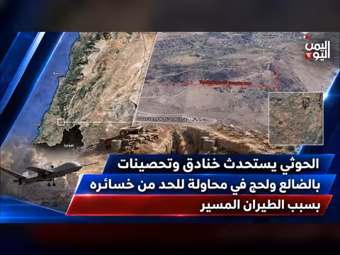 الحوثي يحفر خنادق بالضالع ولحج للحد من خسائر الطيران المسير