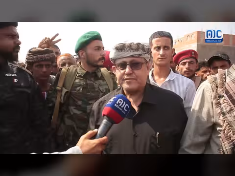 عضو هيئة الرئاسة الحالمي يحضر تشييع جريح العدوان السعودي في ردفان