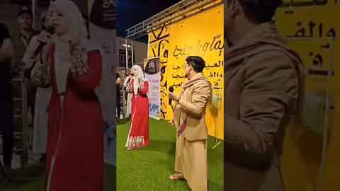نغني للقدس في مهرجان العيد مع الفنان محمد العماد ماريا قحطان