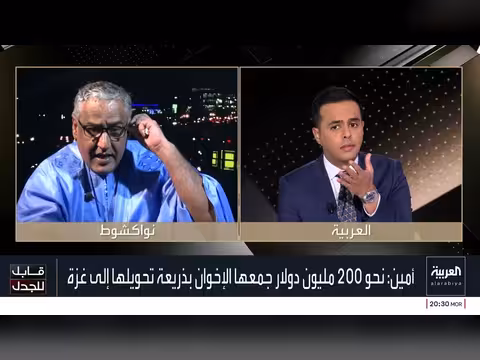 محمد أمين يتهم الإخوان المسلمين بسرقة تبرعات غزة في موريتانيا