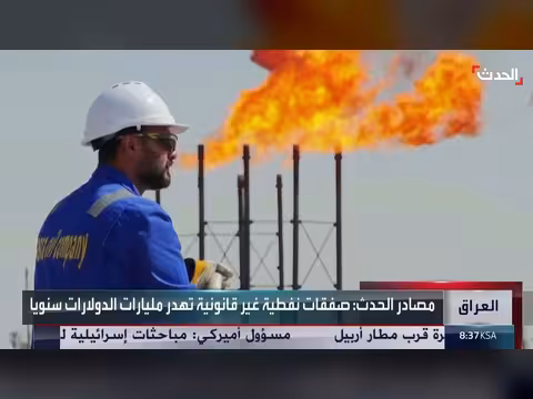 قناة الحدث تكشف خفايا شبكة فساد بمليارات الدولارات في النفط العراقي
