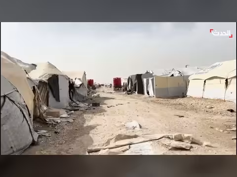 مخيم الهول: الحدث ترصد خلوه من النازحين بعد تسلمه للحكومة السورية