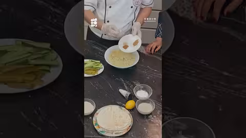 فلافل فلسطينية مع سر الصوص اللذيذ حوار مطبخين