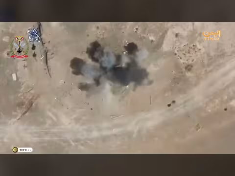 صور من استهدافات الطيران المسيّر في المنطقة العسكرية السادسة