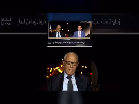 علي زيدان: حاولت إقناع سيف الإسلام القذافي تجنيب ليبيا الدمار