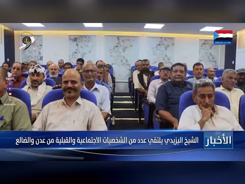 الشيخ اليزيدي يلتقي شخصيات اجتماعية قبلية