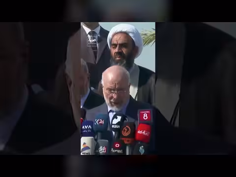 بغداد تتمسك بحصر سلاح الفصائل ورفض تهديد الجوار وزيارة قاليباف