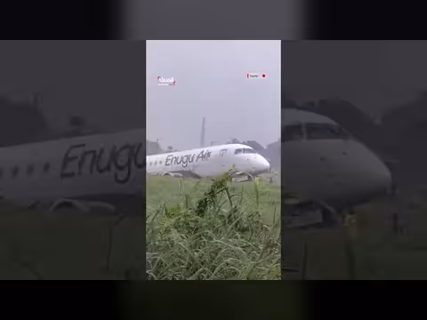 طائرة إينوجو تنحرف عن المدرج في نيجيريا