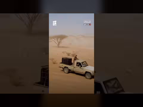 حشود قبائل حاشد تتدفق نحو مطارح الكرامة