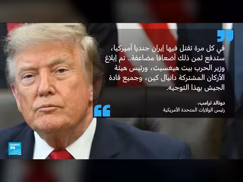 تصعيد أمريكي إيراني وسط تهديدات طهران