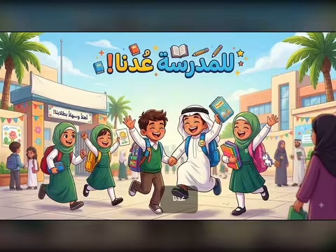 أغنية للمدرسه عُدنا للفنان اليمني أمين حاميم