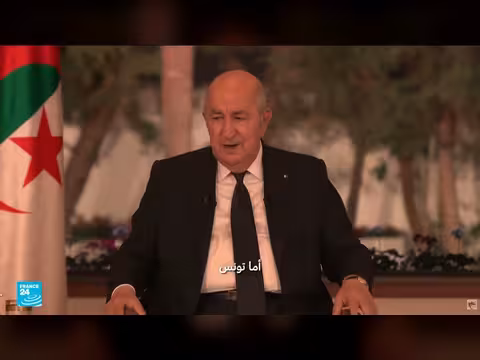 الرئيس الجزائري تبون يلمح إلى الإمارات ويحذر بشأن أمن تونس