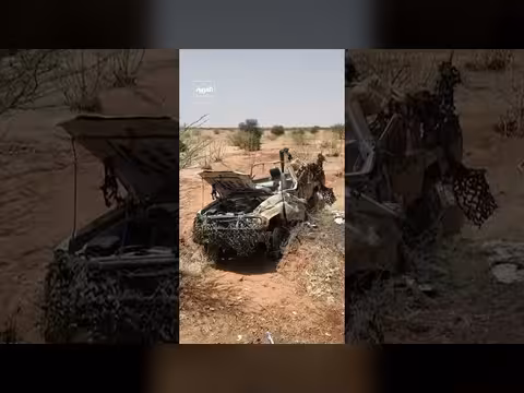 كاميرا العربية ترصد دمار آليات قوات الدعم السريع في شمال كردفان