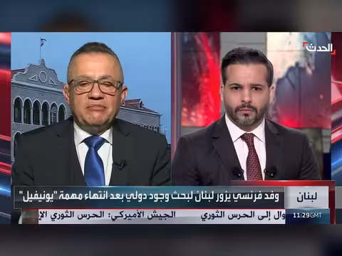 باحث: إسرائيل لا تريد قوة عسكرية تراقب أعمالها في لبنان