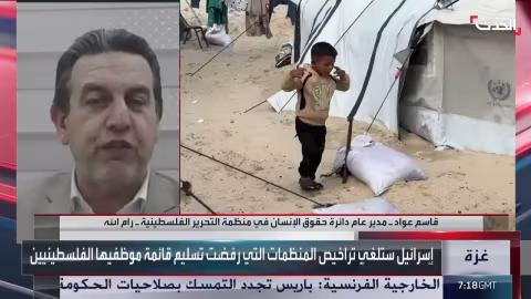 منع إدخال خيام الإيواء والمساعدات لمنع كارثة إنسانية في غزة