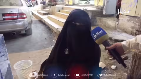 النزوح يلقي بأم عبد الله إلى قارعة الطريق