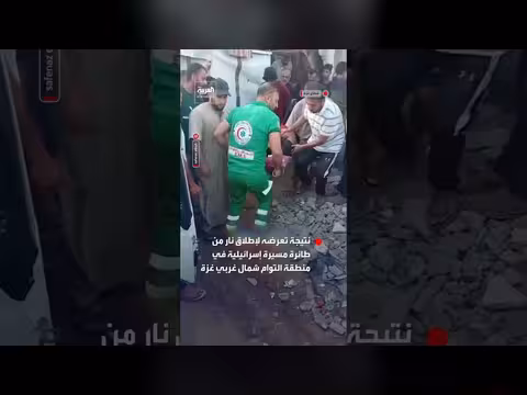إصابة خطيرة لمواطن من عائلة حسنين برصاص طائرة مسيرة إسرائيلية في غزة