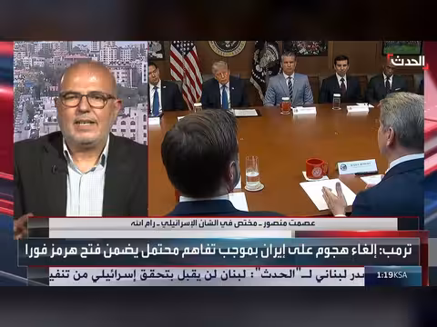 مختص: ترمب فقد الثقة في نتنياهو ومشاركة إسرائيل رادعة